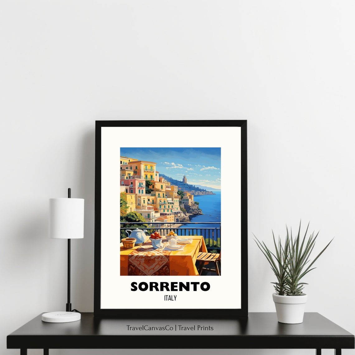 Sorrento Italy Travel Print Sorrento Poster Sorrento Wall Decor Italy Travel Prints Sorrento Gift Italy Art Print Art - Image 3