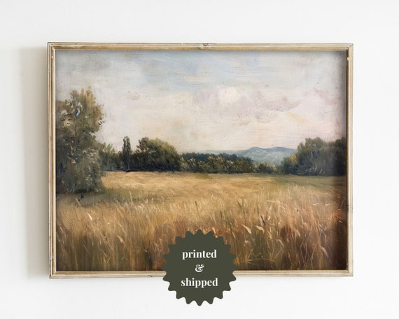 Corn Field - Vintage Style