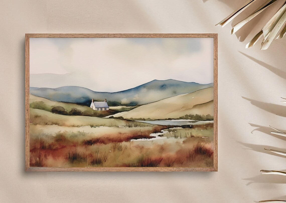 Killarney National Park Watercolor Art Print, Ireland - Image 4