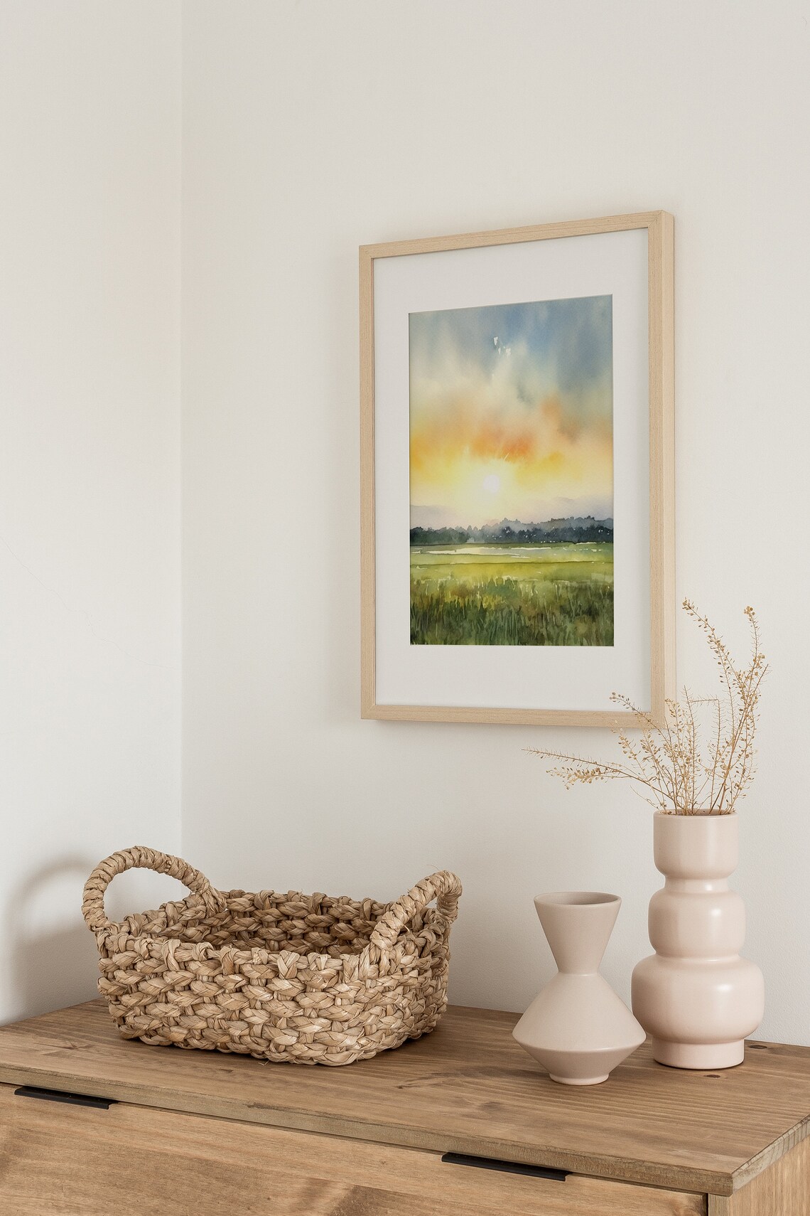 Marsh Painting Low Country Coastal Landscape Art Print - Image 4
