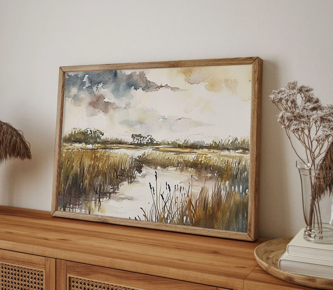 Everglades National Park Watercolor Art Print - Image 3