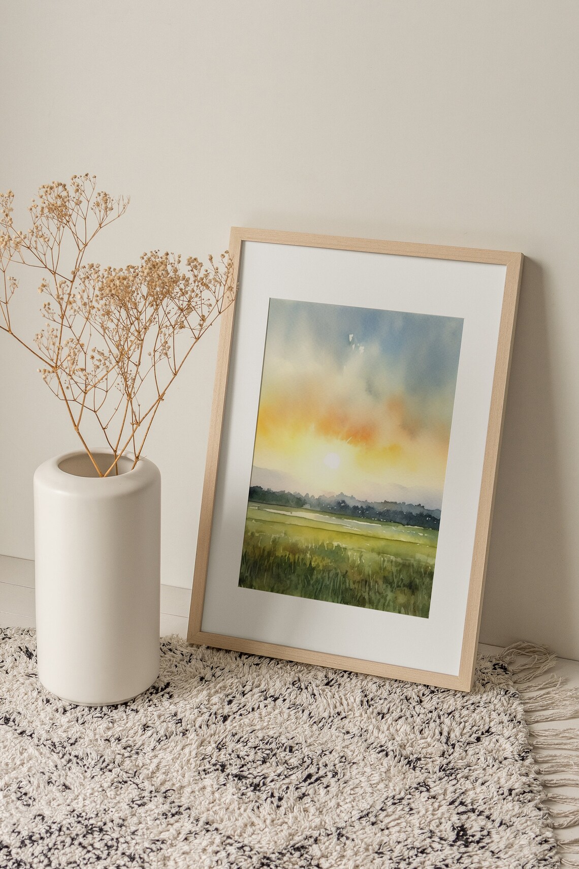 Marsh Painting Low Country Coastal Landscape Art Print - Image 2