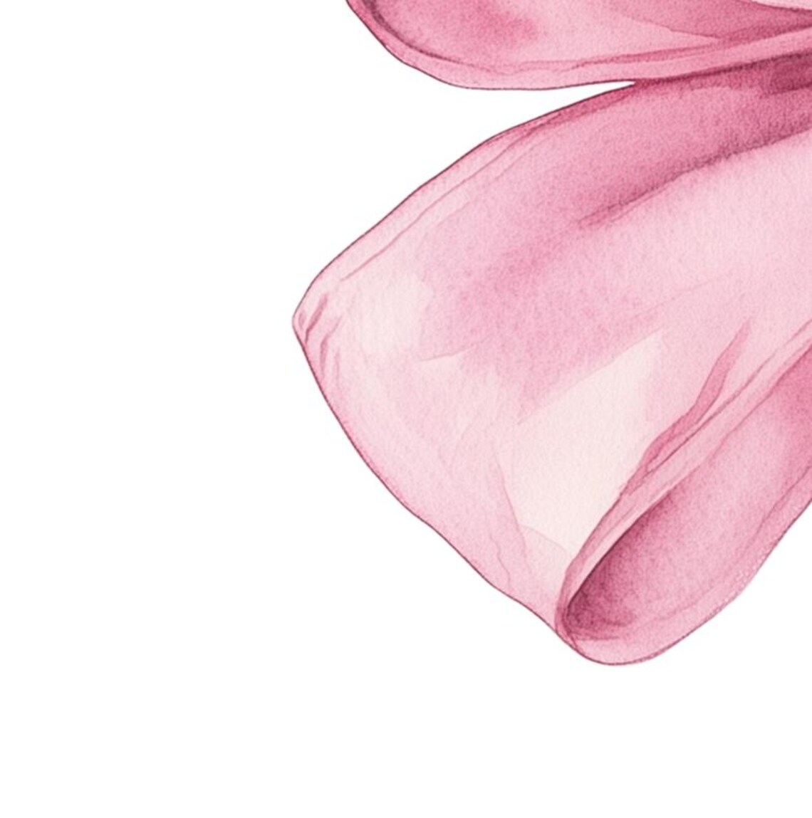 Pink Bow Wall Art Print, Grandmillennial Coquette - Image 3