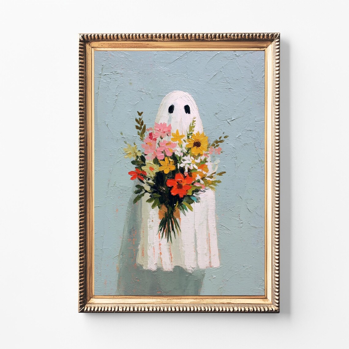 Halloween Floral Print Anthroinspired Fall Decor