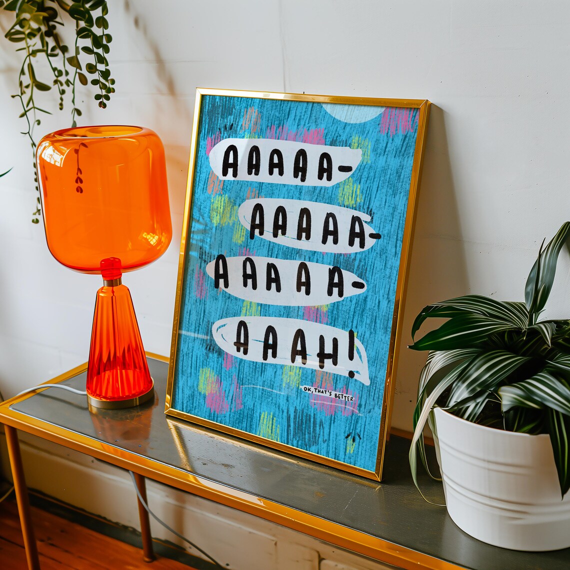 Playful Bold Typography, Humor for Home or Office - Image 2