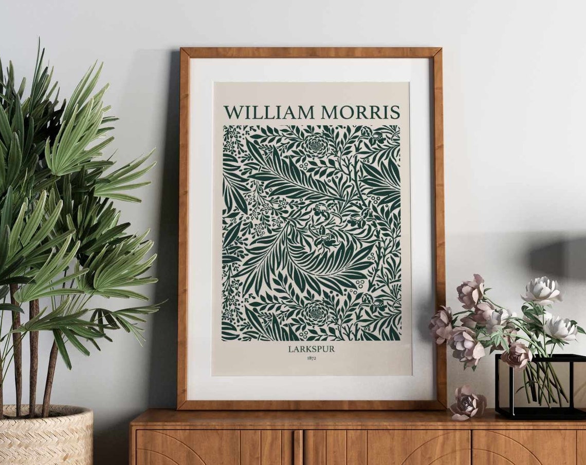William Morris Poster Print Botanical Art Vintage Wall Gallery Living Roombedroomkitchen A5a4a3a2a1a0