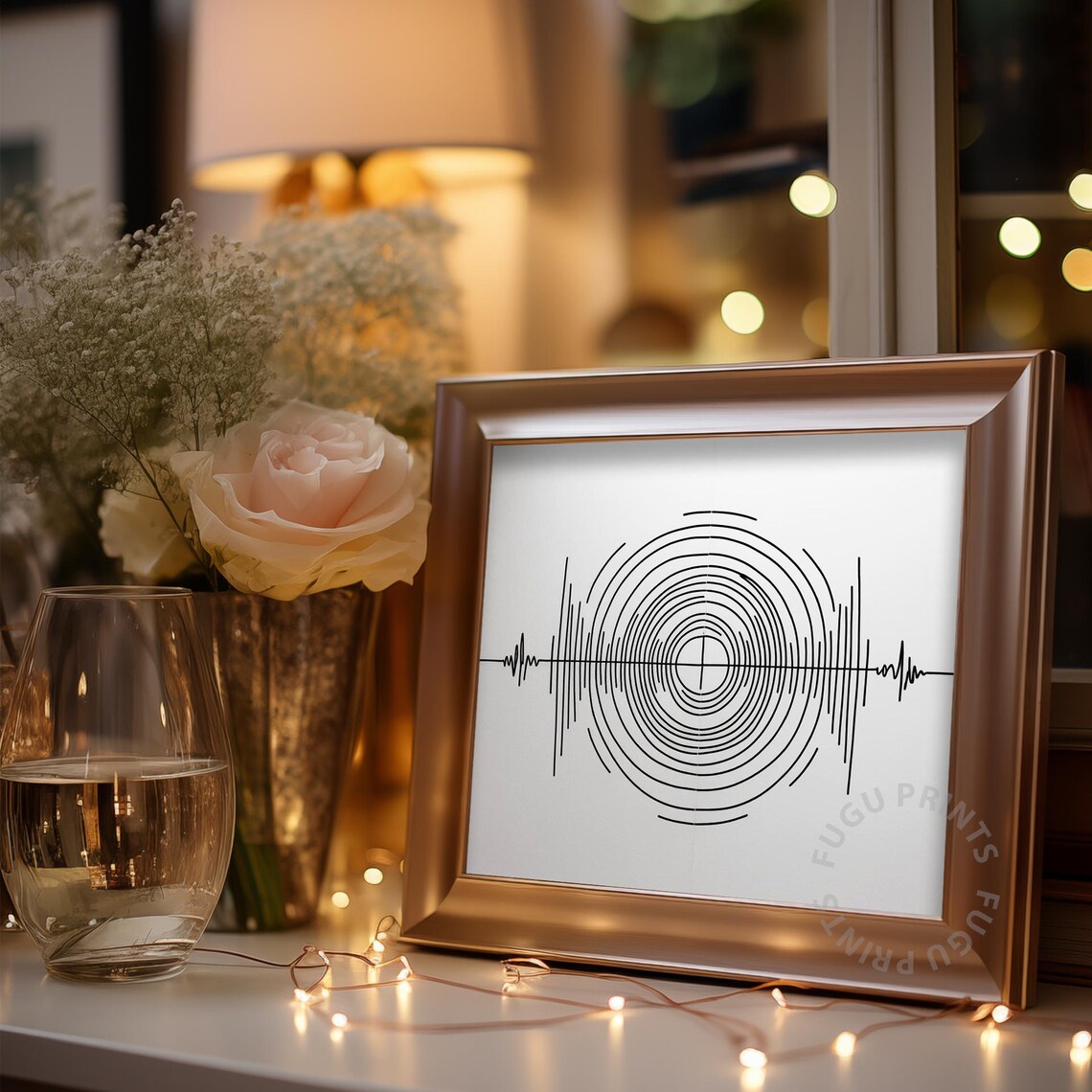Sound Wave Art, Minimalist Wall Art Print - Image 3