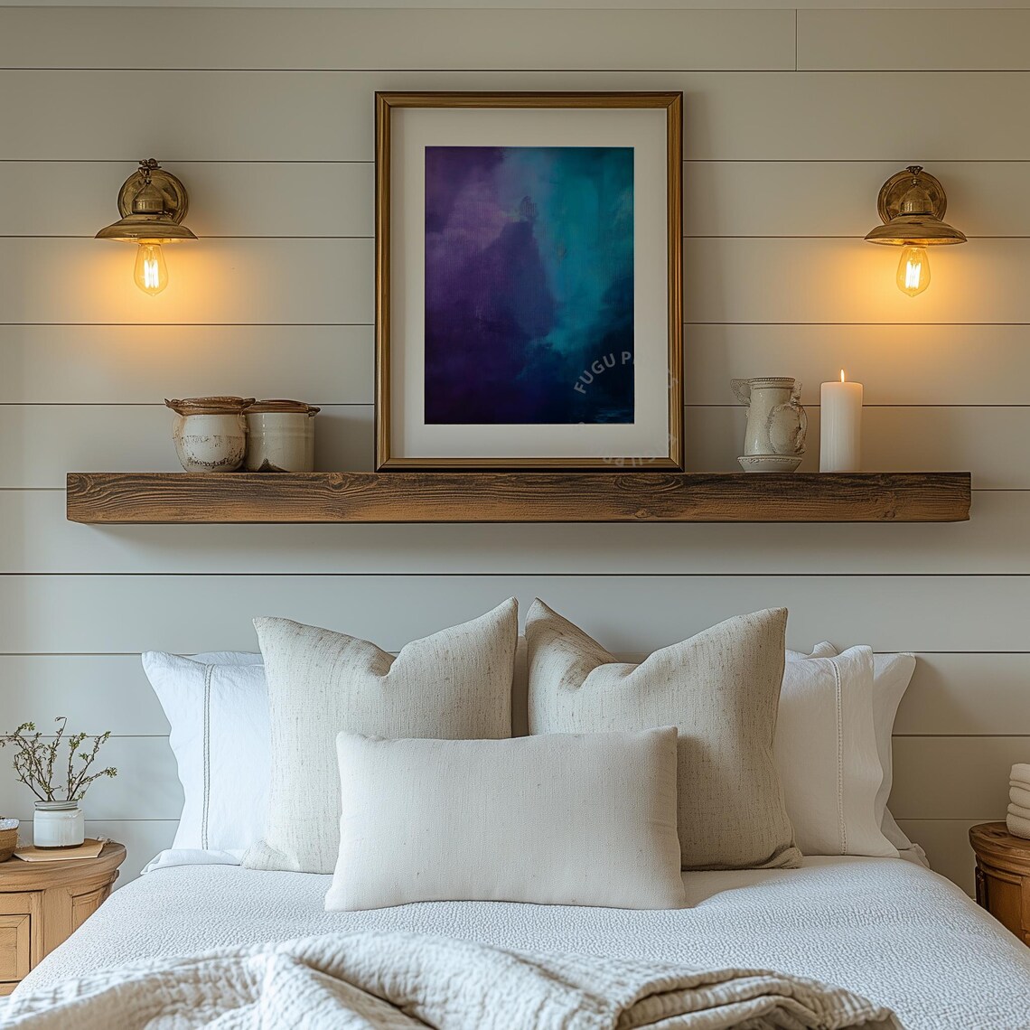 Abstract Nebula, Modern Home Decor - Image 2