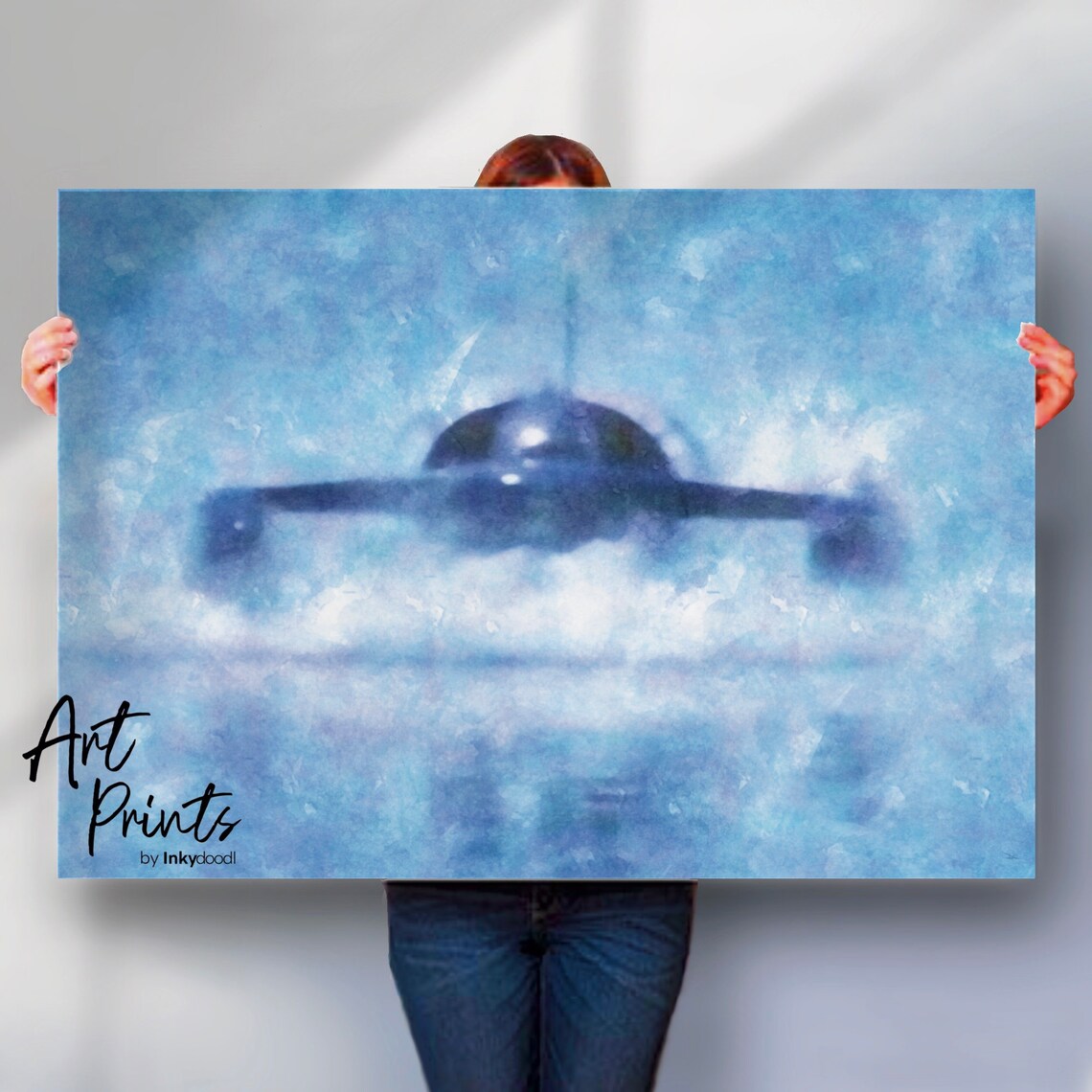 Donald Campbell's Bluebird K7, Coniston Water Poster