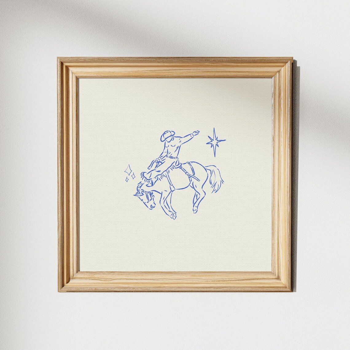 Rodeo Vintage Art Print, Western Decor - Image 2