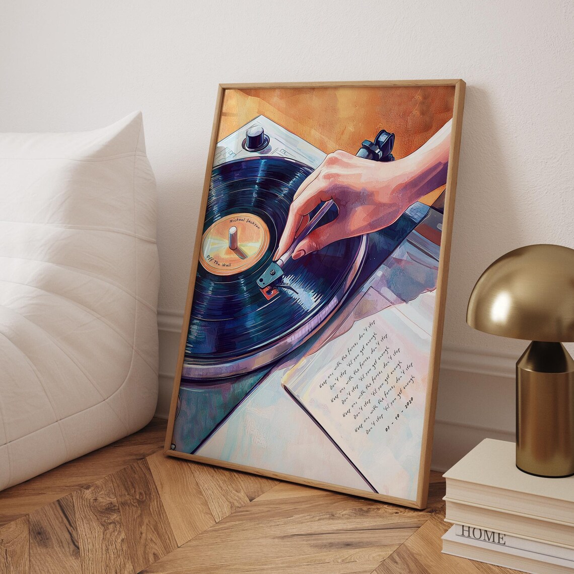 Custom Song Lyrics - Personalized Music Print