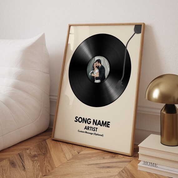 Custom Song Lyrics Print, Personalized Music Gift