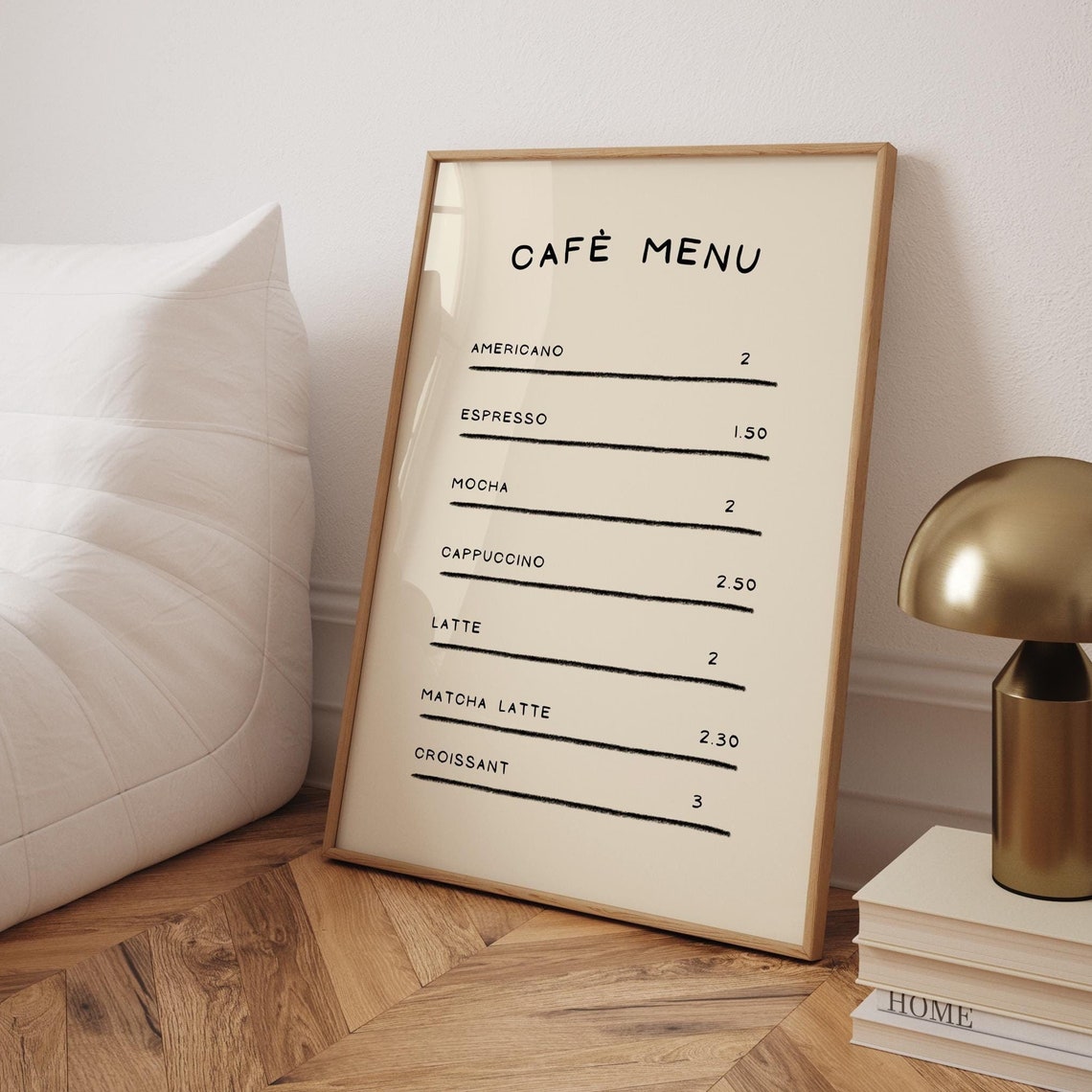 Coffee Station - Modern Travel Poster
