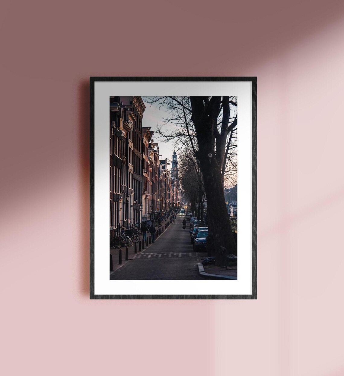 Amsterdam Canal Photography, Dutch Architecture Art Print
