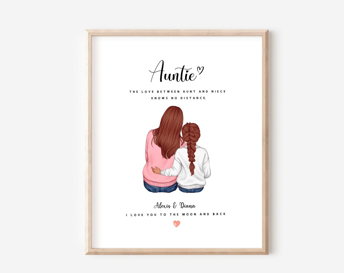 Sweet Auntie Love Between Aunt And Niece Knows No Distance Poster