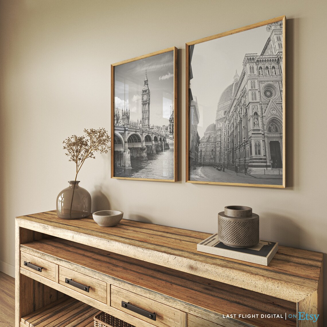 Florence Santa Maria Cathedral, Italy Travel Poster - Image 4