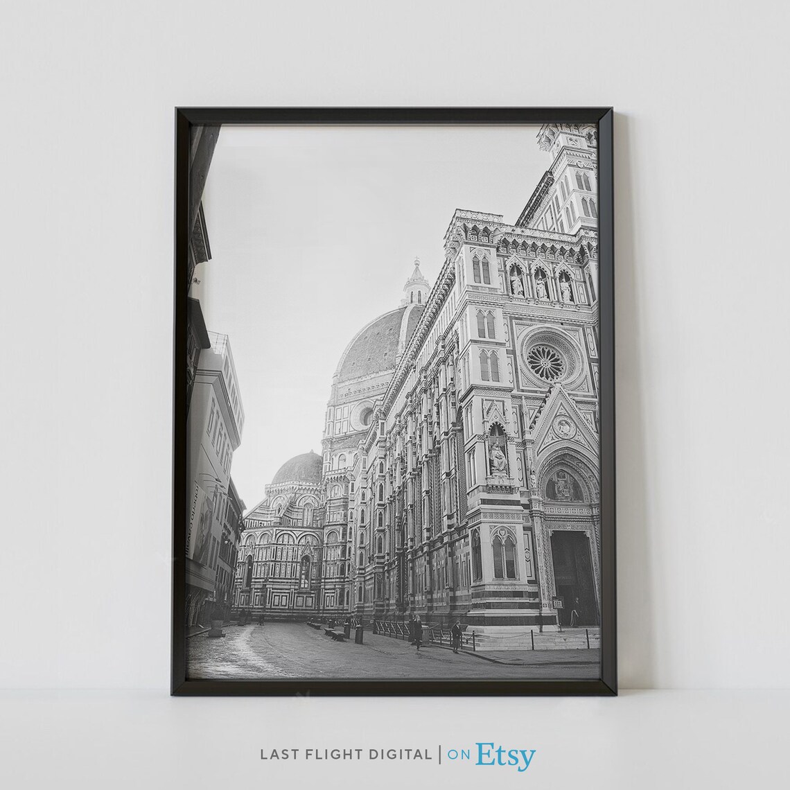 Florence Santa Maria Cathedral, Italy Travel Poster