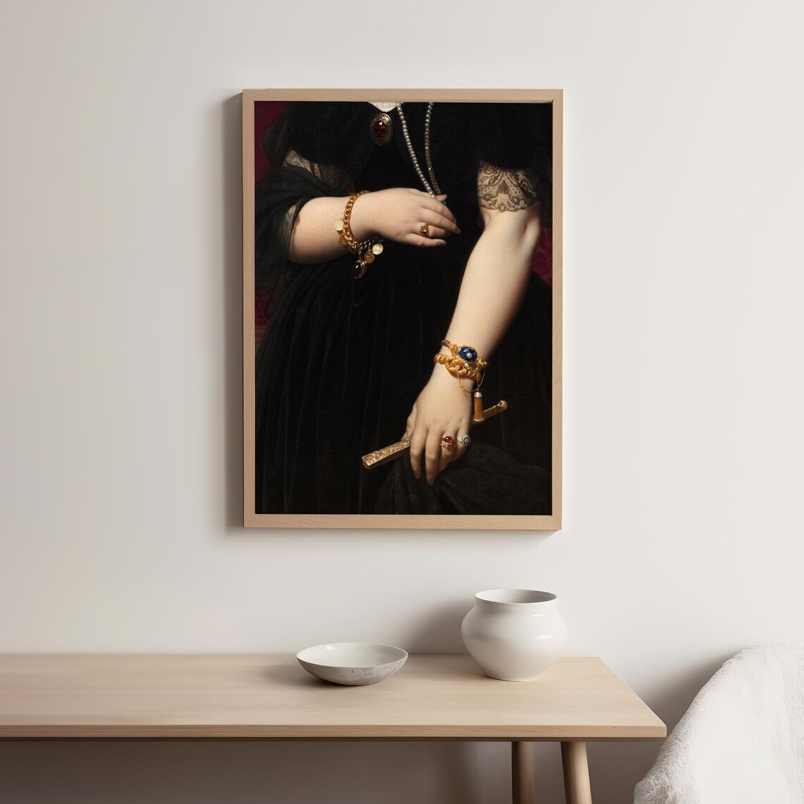 Moody Dark Academia Decor, Modern Antique Prints - Image 2