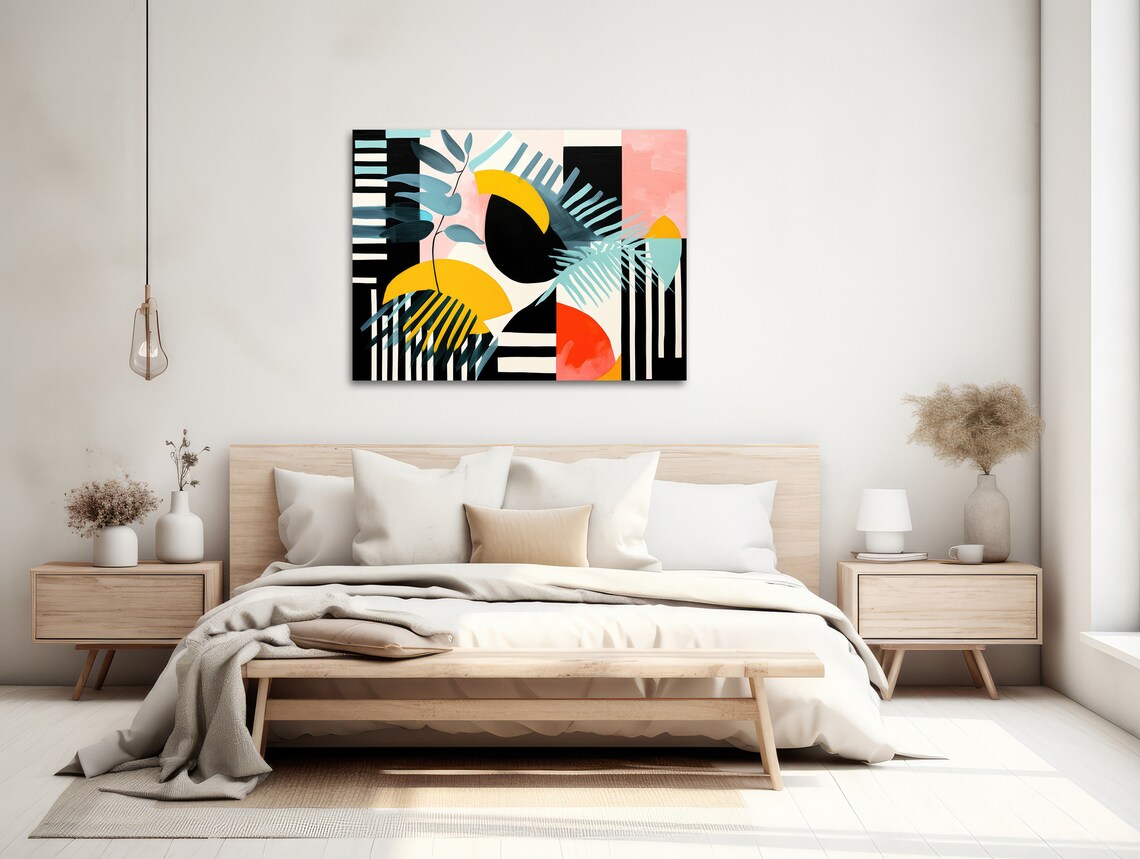 Fruit Punch Mid-Century Abstract Botanical Art Print - Image 2