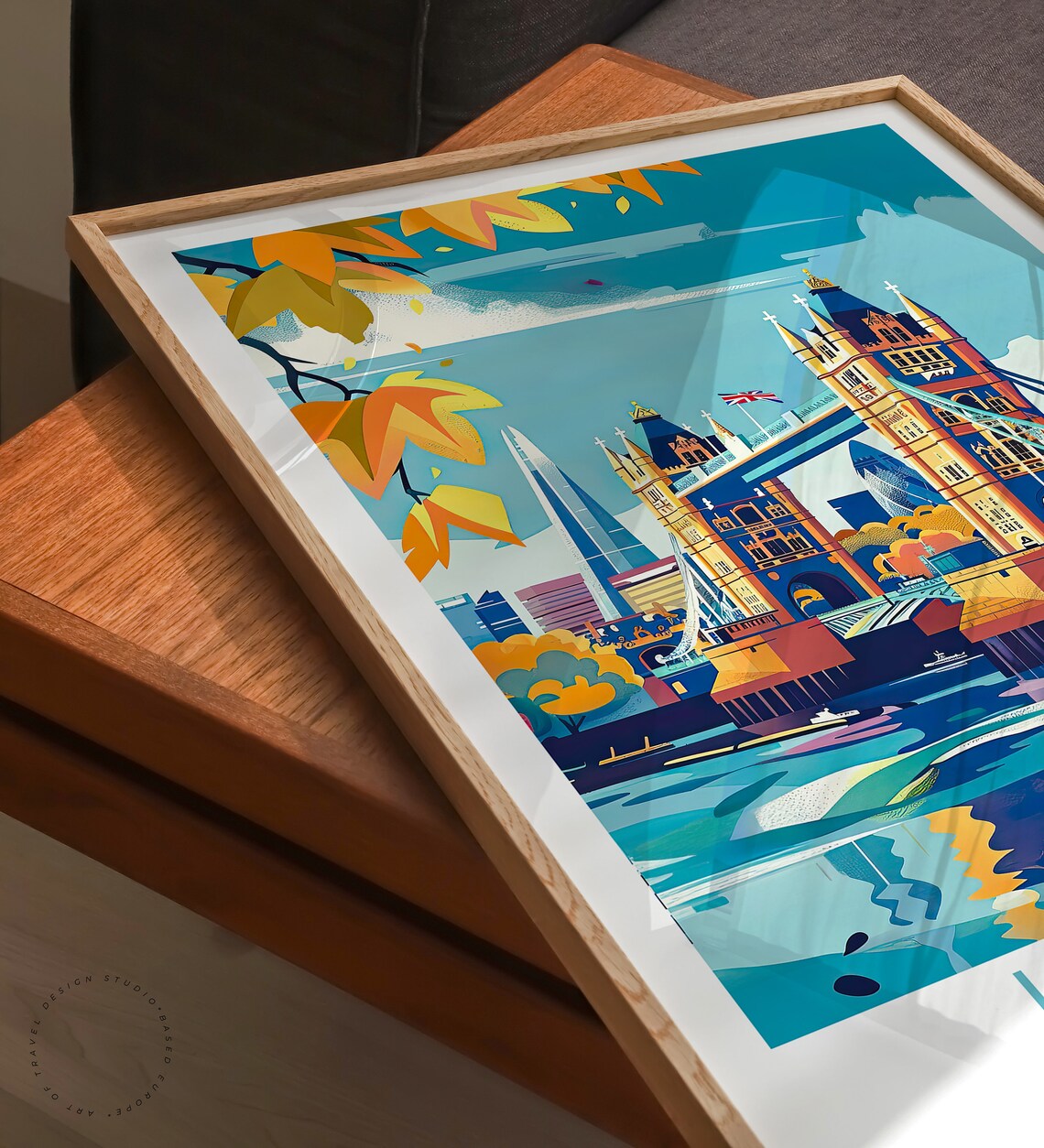 London UK Travel Poster, England City Print - Image 3