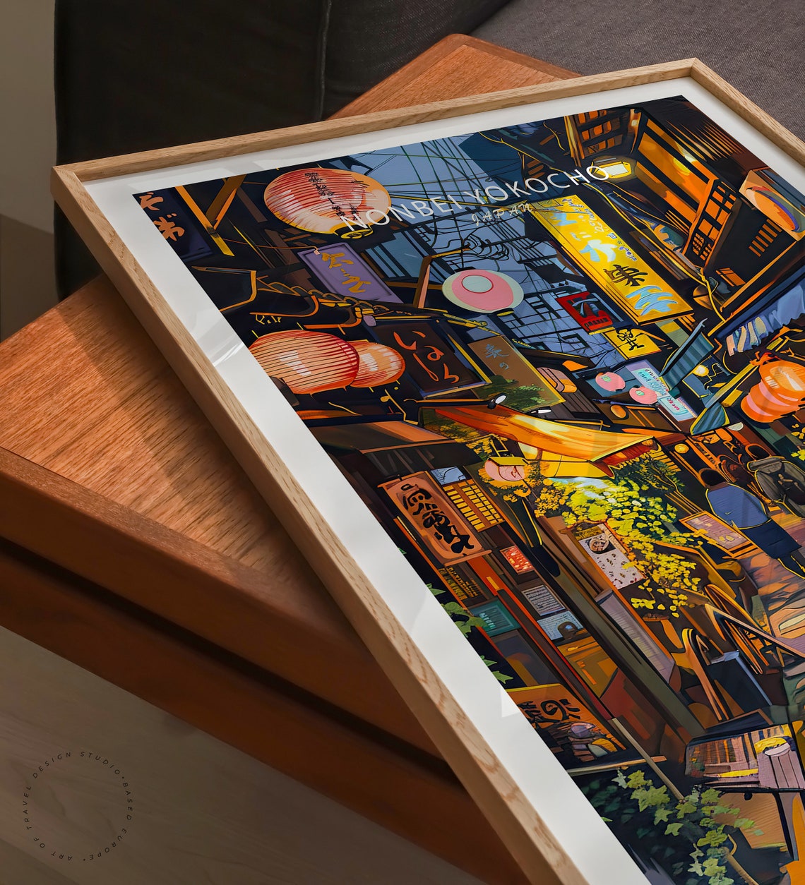 Nonbei Yokocho Home Decor Art Print - Image 3