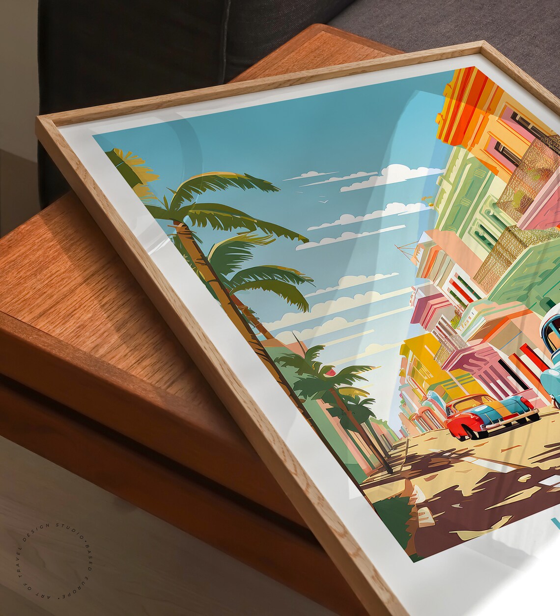 Havana Travel Poster, Cuba City Wall Art - Image 3
