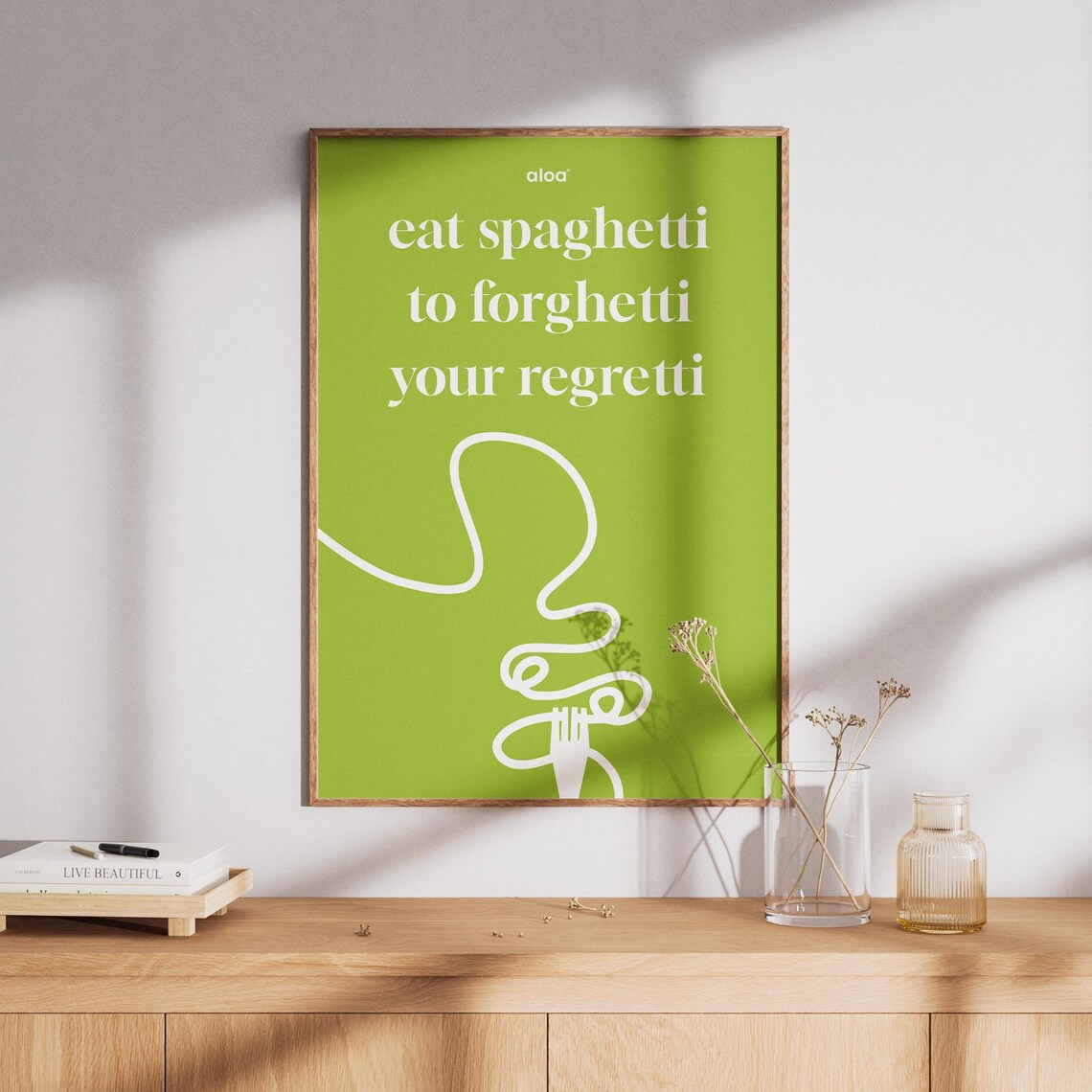 Minimalist Typography Poster, Abstract Home Decor - Image 6