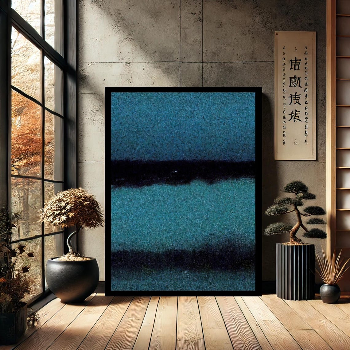 Mark Rothko Minimalist Canvas Print Painting Wall Art Reproduction Abstract Modern Home Decor