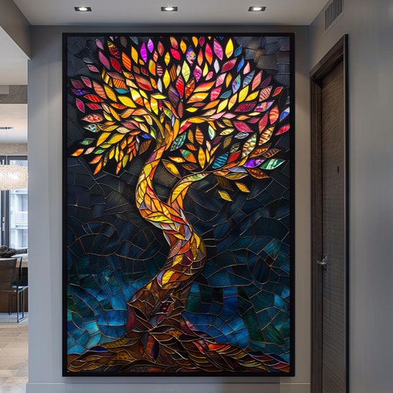 Tree Decor Wall Art Tree Art Extra Large Africa Decor Natural Tree Decor Nature Lovers Gift Home Decor Tree Of Life Art Decor