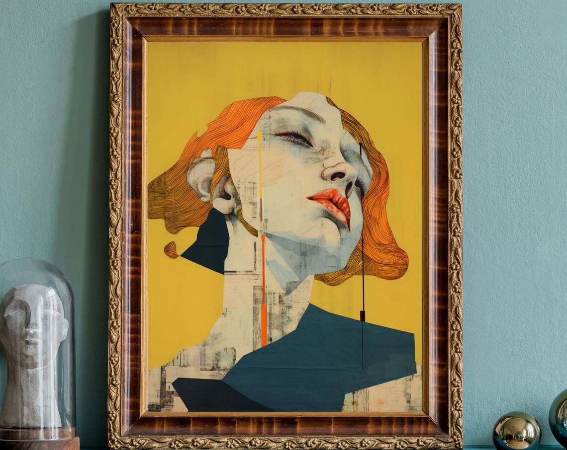 Falling Back Unique Canvas Art Print