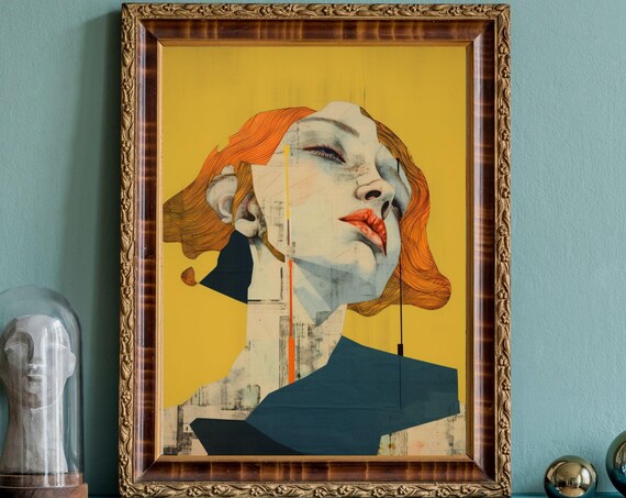 Falling Back Unique Canvas Art Print