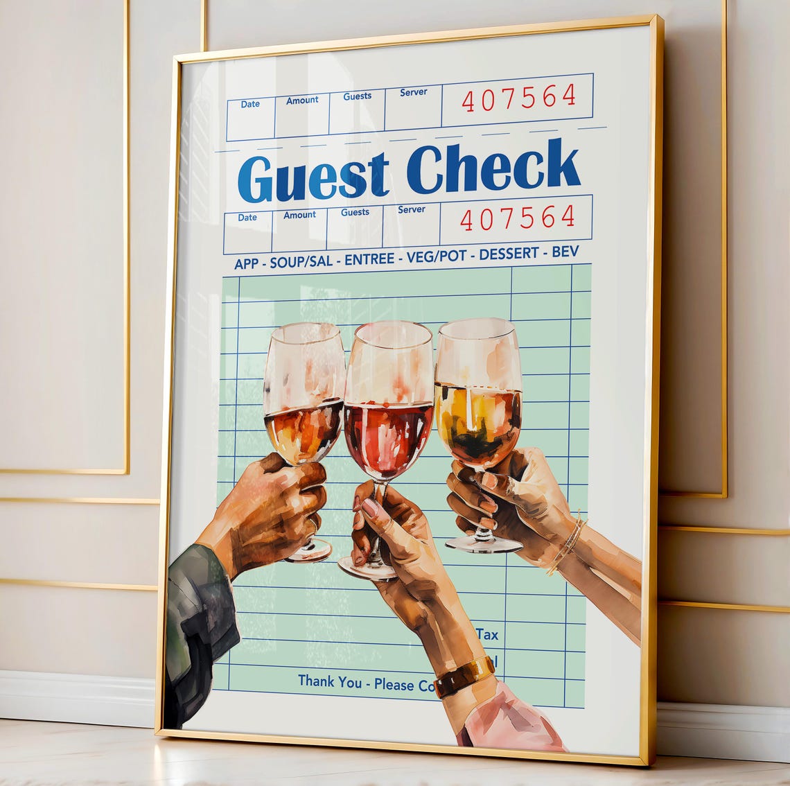 Sizes Included Frame Sizing Chart Guide Poster for Perfect Fit Art - Image 4