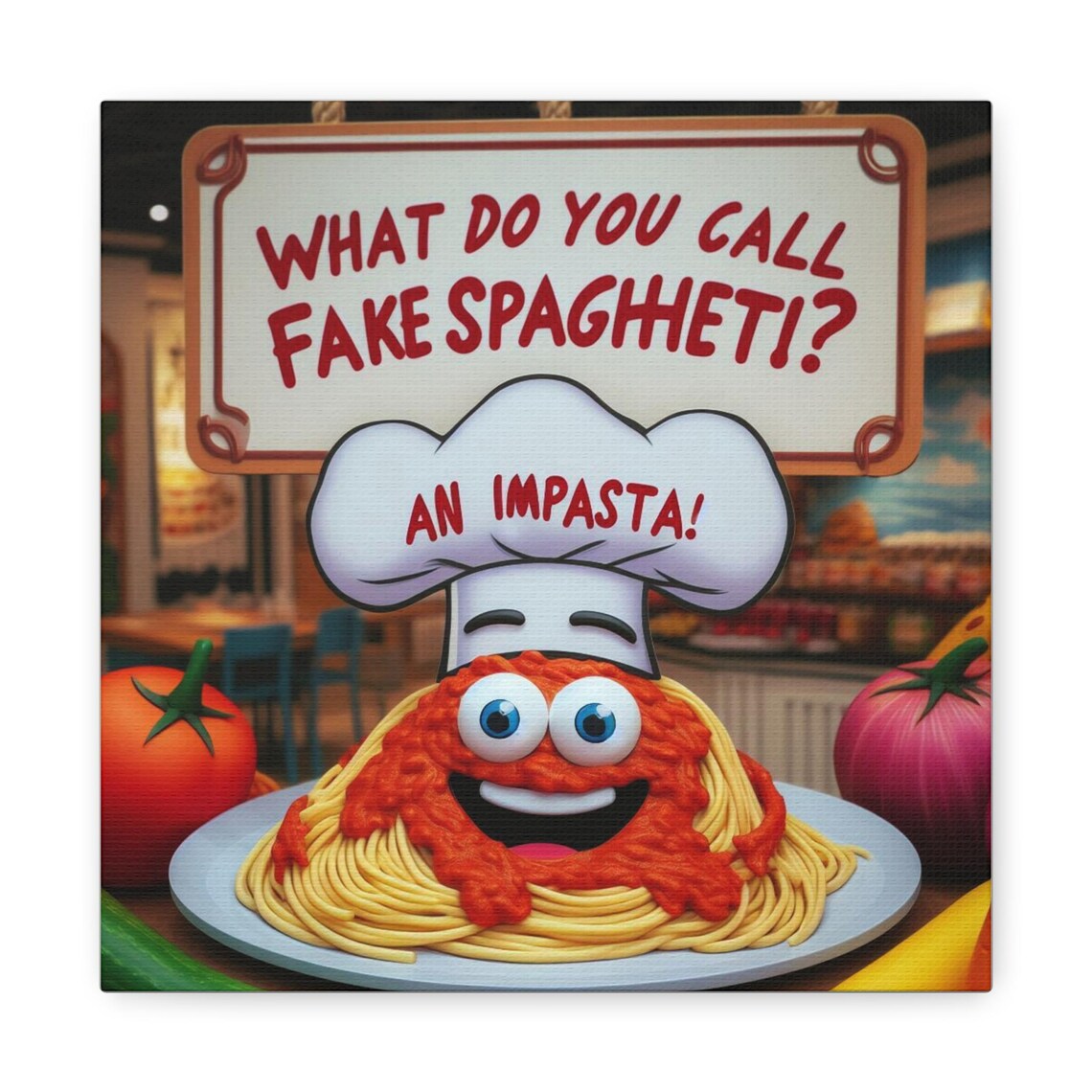 Whimsical Food Wall Art, Fun Kitchen Decor - Image 2