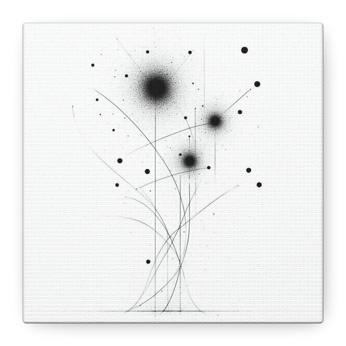 Abstract Floral Modern Minimalist Art Print