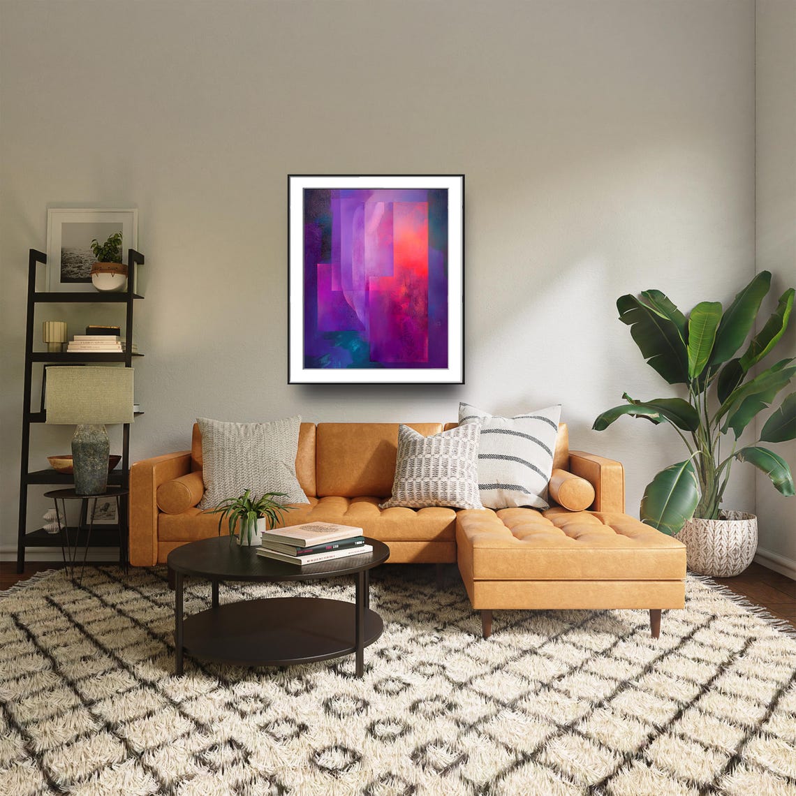 Inner Dimensions Abstract Wall Art - Image 2