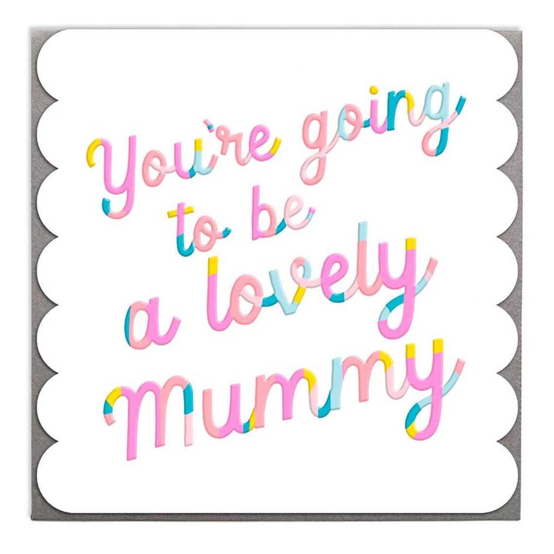 New Mummy To Be Baby Shower Card Lovely Mummy Gift Art Print