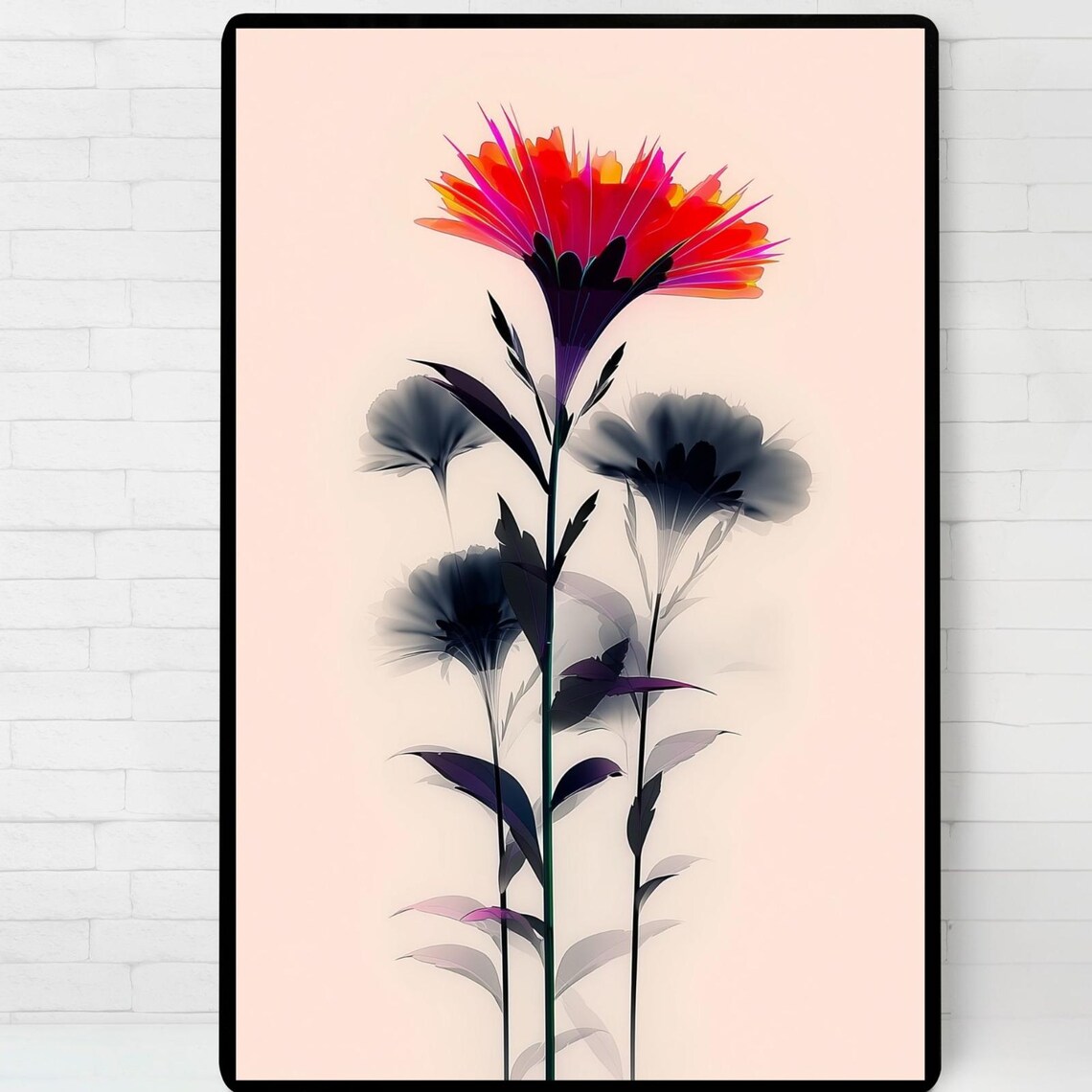 The Color Play Of Flower Poster, Wall Art Print