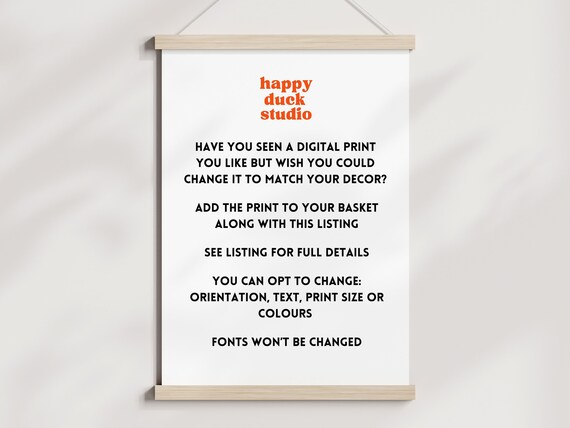 Custom Edit Request, Wall Art Print
