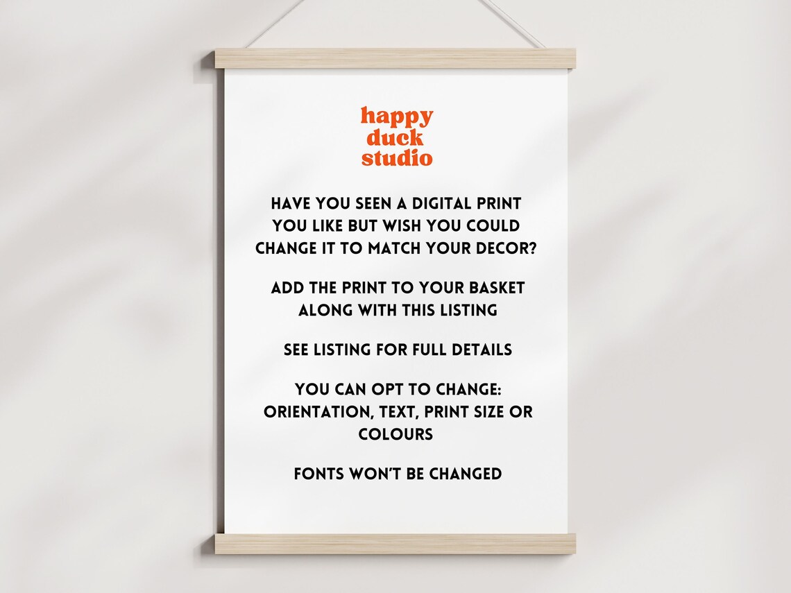 Custom Edit Request - Personalised Art