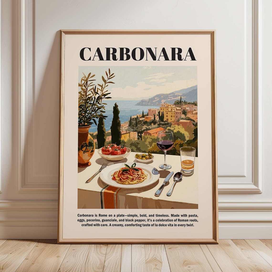 Carbonara Italian Pasta Kitchen, Mediterranean Rome