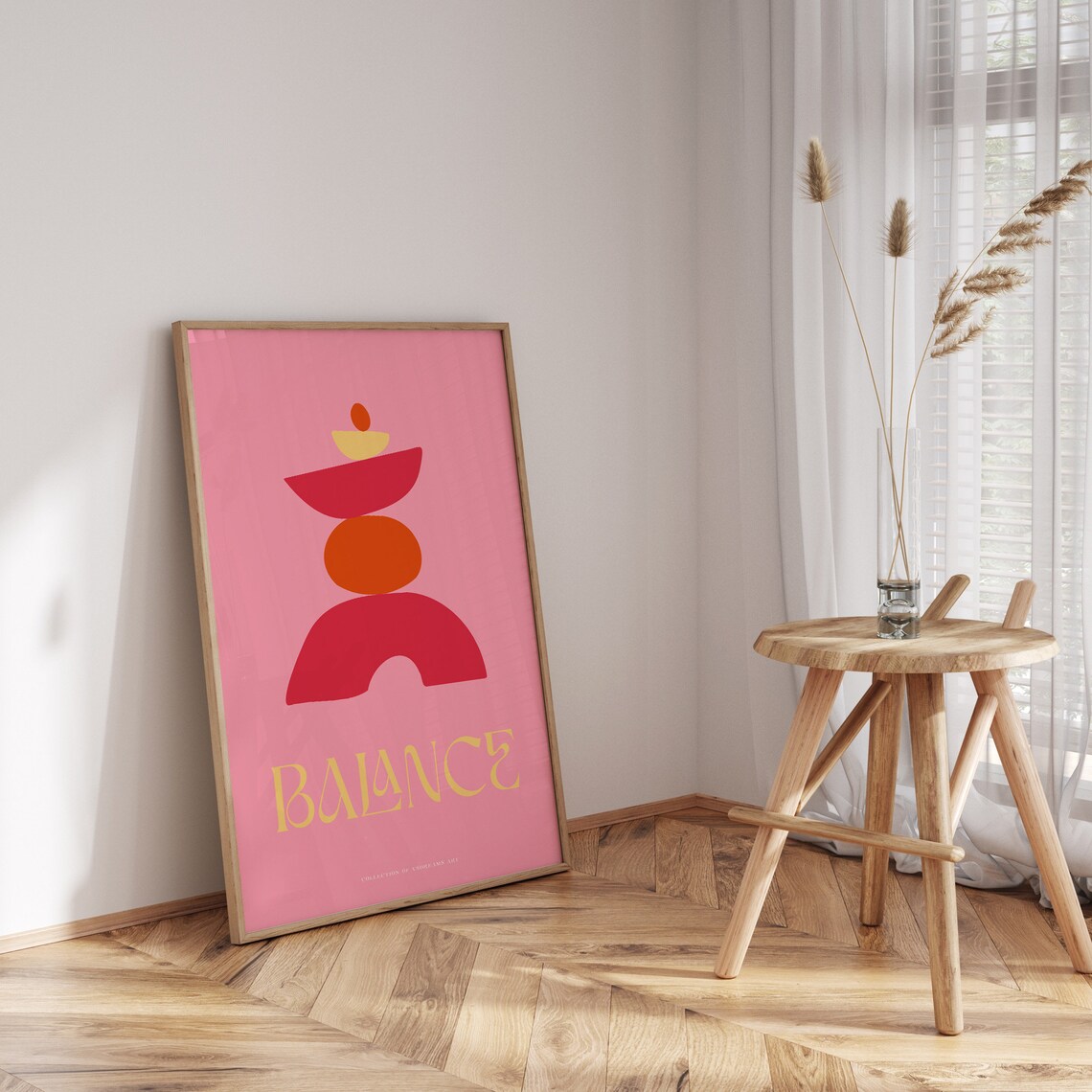 Balancing Stones Positive Affirmation Art Print - Image 3