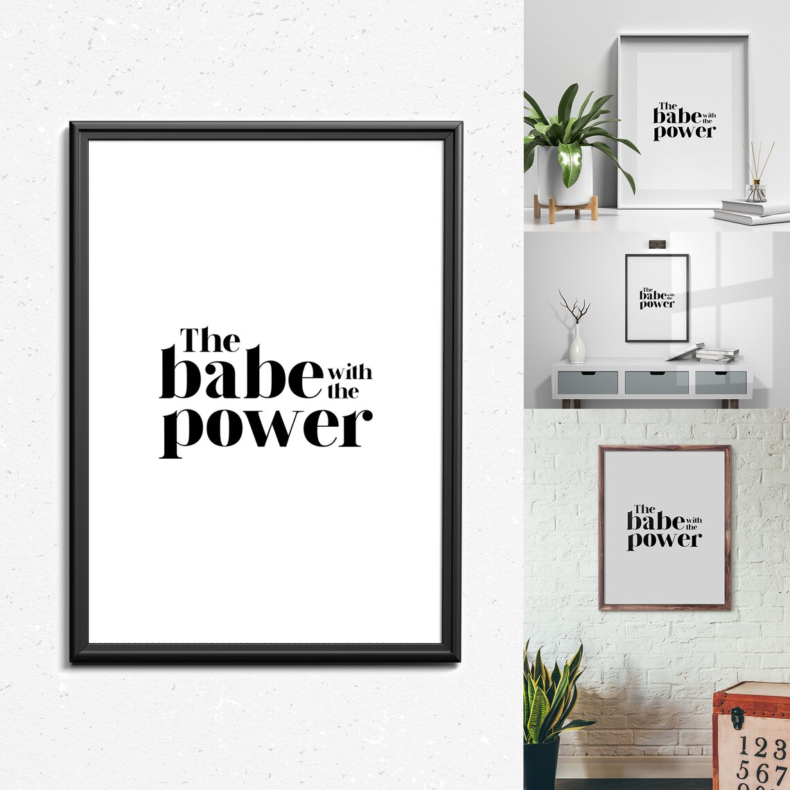 Girl Power 12 Quote Bundle Preview Promotional Discount Poster Set - Image 3