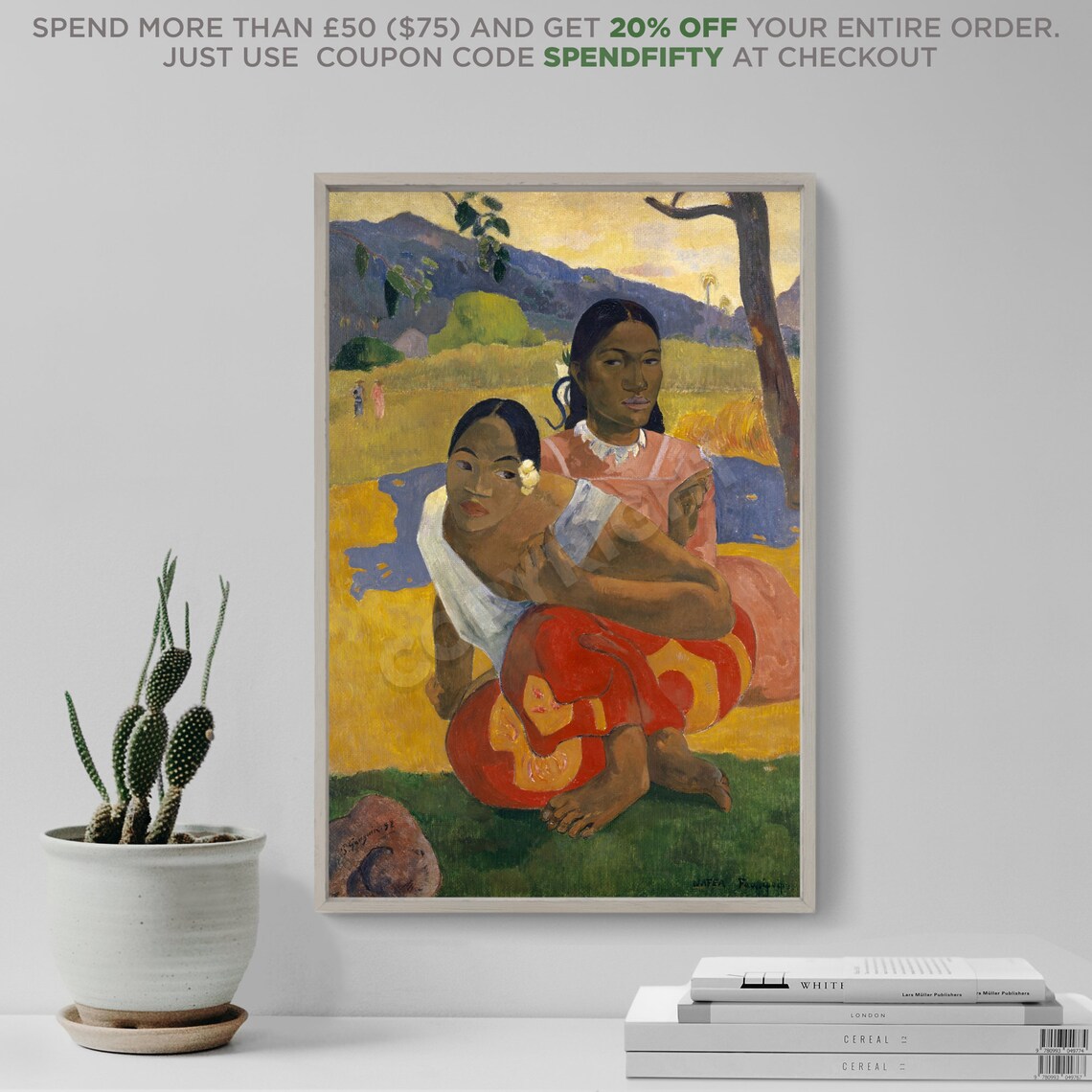 Paul Gauguin When Will You Marry? Art Print