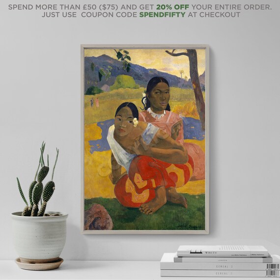 Paul Gauguin When Will You Marry? Art Print