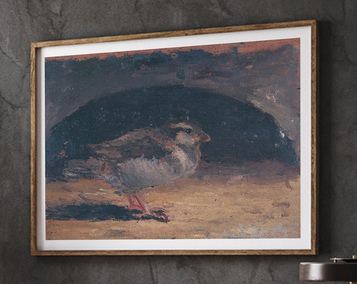 Pablo Picasso Poster Oiseau La Coruna1895 Premium Posters Art Print Fine Reproduction Instant