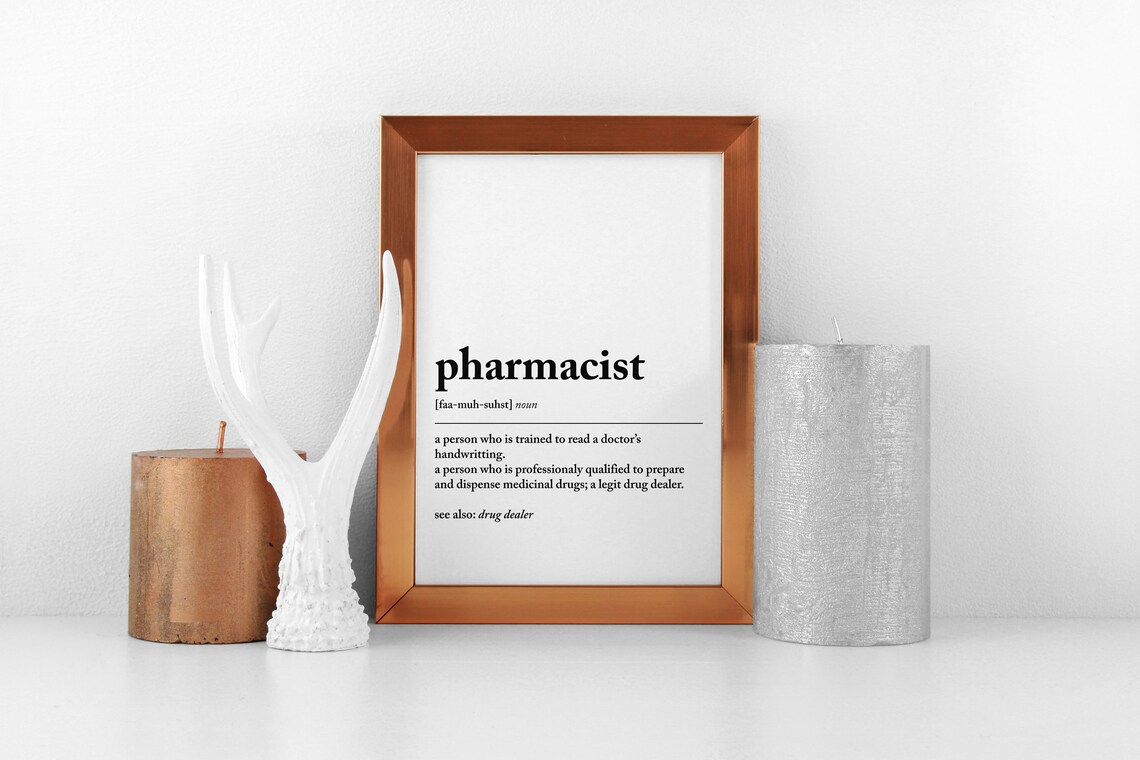 Pharmacist Definition Medical Humor Gift - Image 2
