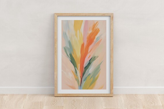 Niji Rainbow Abstract Minimalist Wall Art