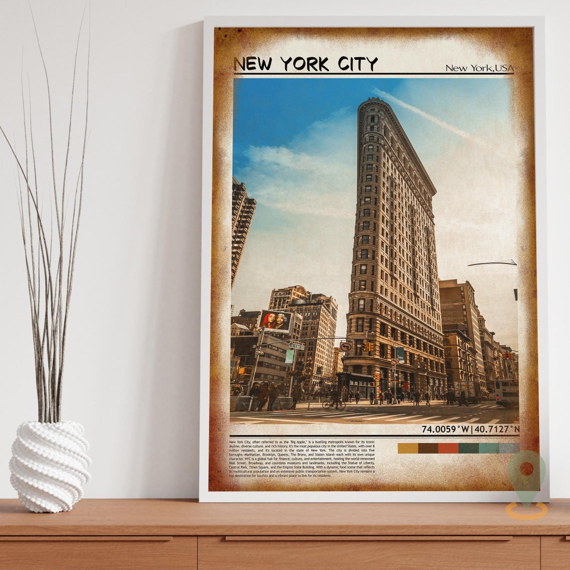 New York Print New York Art New York Poster New York Photo New York Poster Print New York Painting New York Travel Poster New York - Image 3