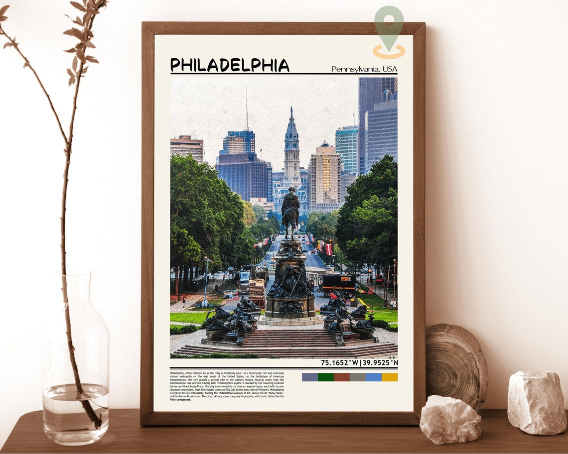 Philadelphia Print Philadelphia Wall Art Philadelphia Poster Philadelphia Photo Philadelphia Poster Print Philadelphia Pennsylvania