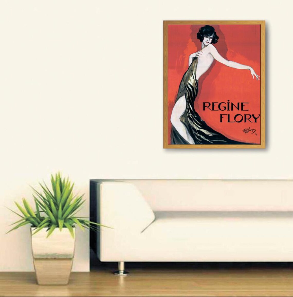 Jean Gabriel Domergue Vintage Poster, Rgine Flory - Image 2